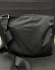 PRADA Tessuto Shoulder Bag Black