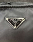 PRADA Tesuto Shoulder Bag Black