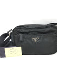 PRADA Triangle Shoulder Bag Black