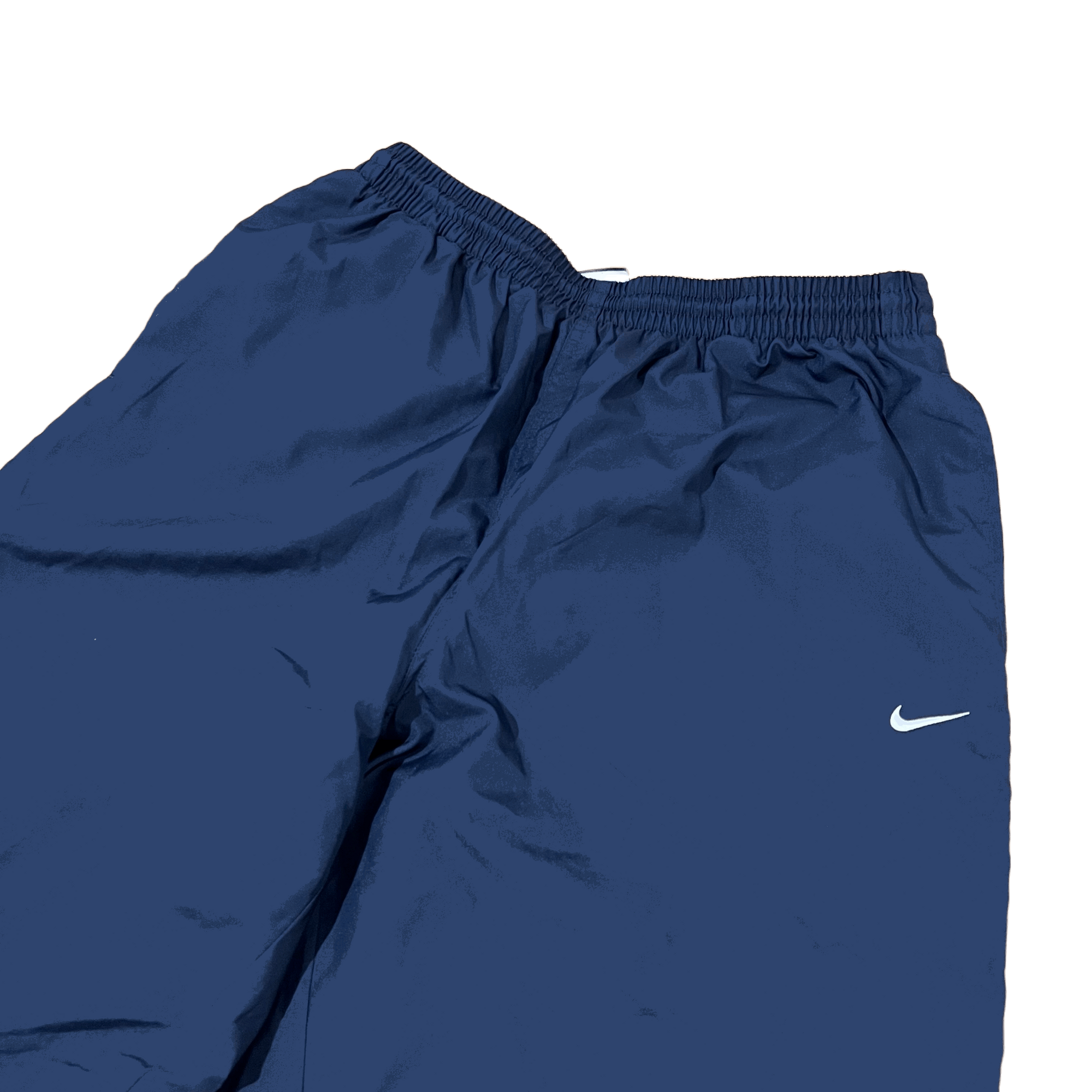 NIKE Trackpants Blue/White Stripe - L