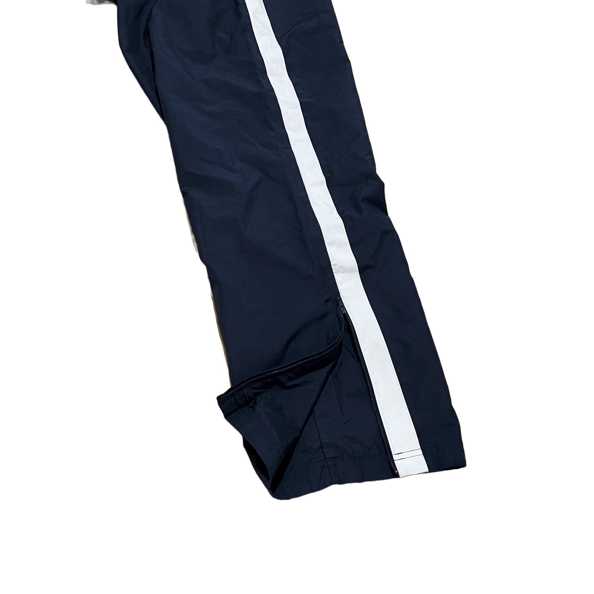 NIKE Trackpants Blue/White Stripe - L