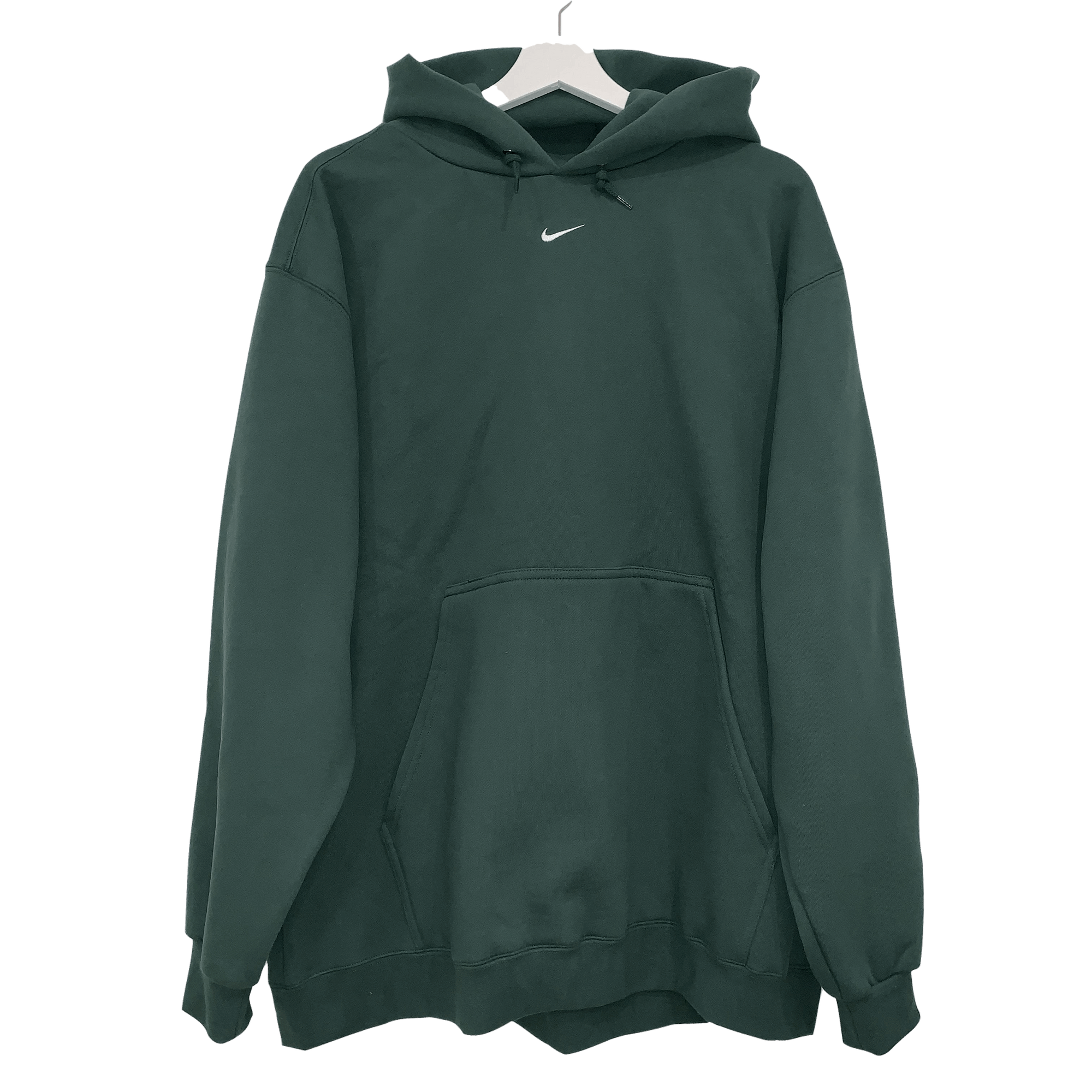 NIKE Center Swoosh Hoodie Green