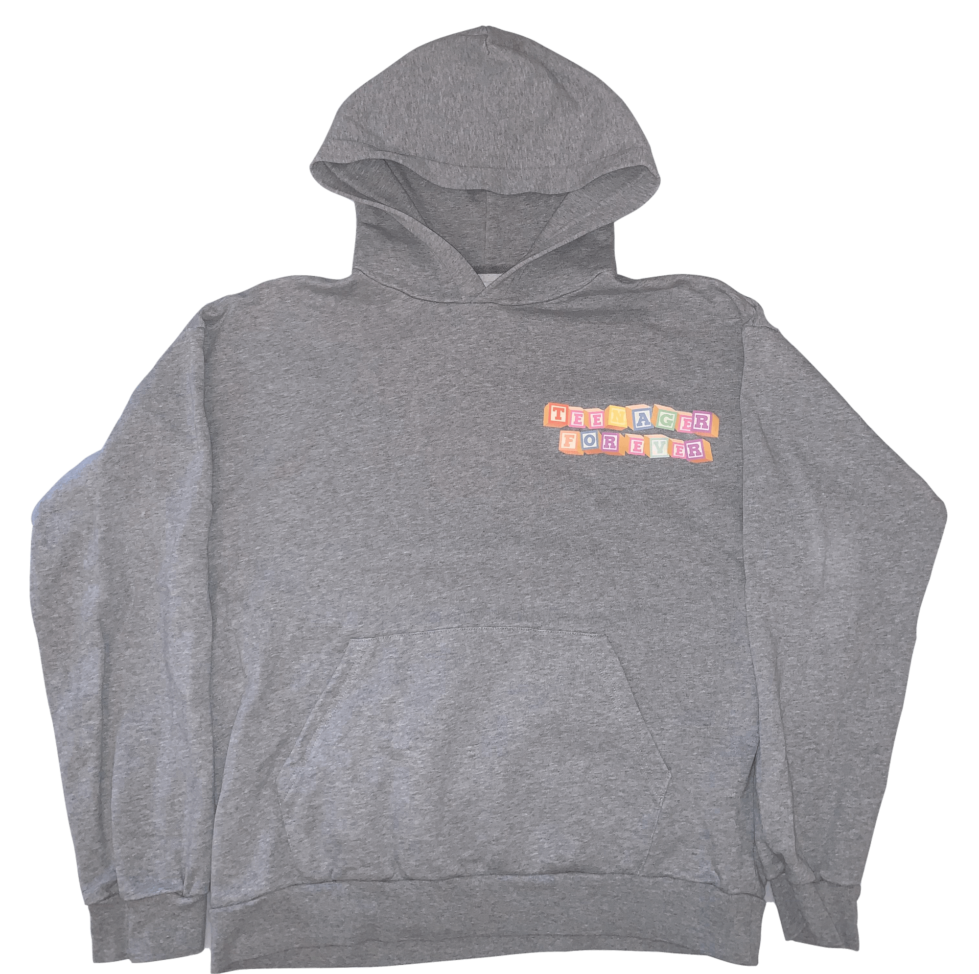 TEENAGER FOREVER Hoodie Grey