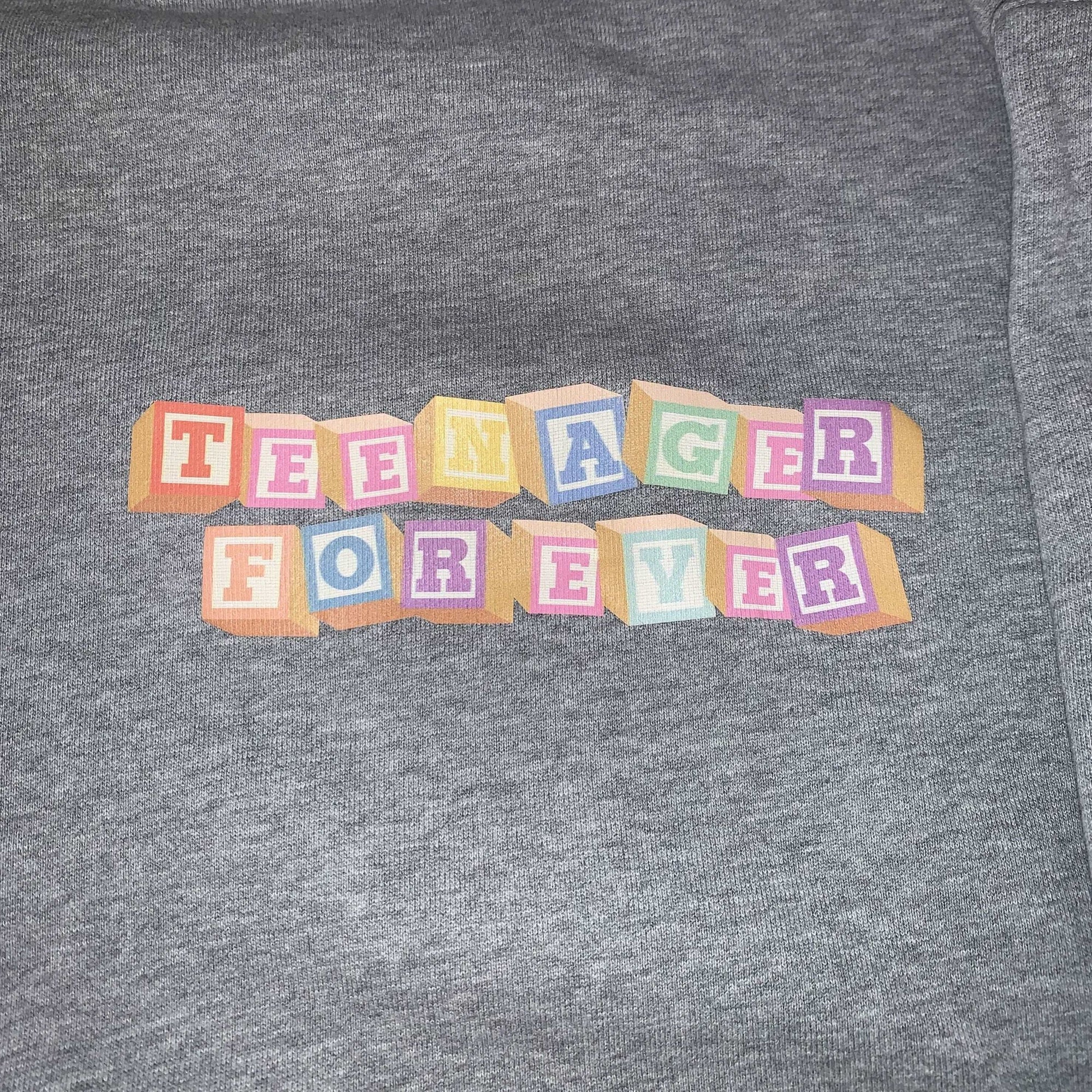 TEENAGER FOREVER Hoodie Grey