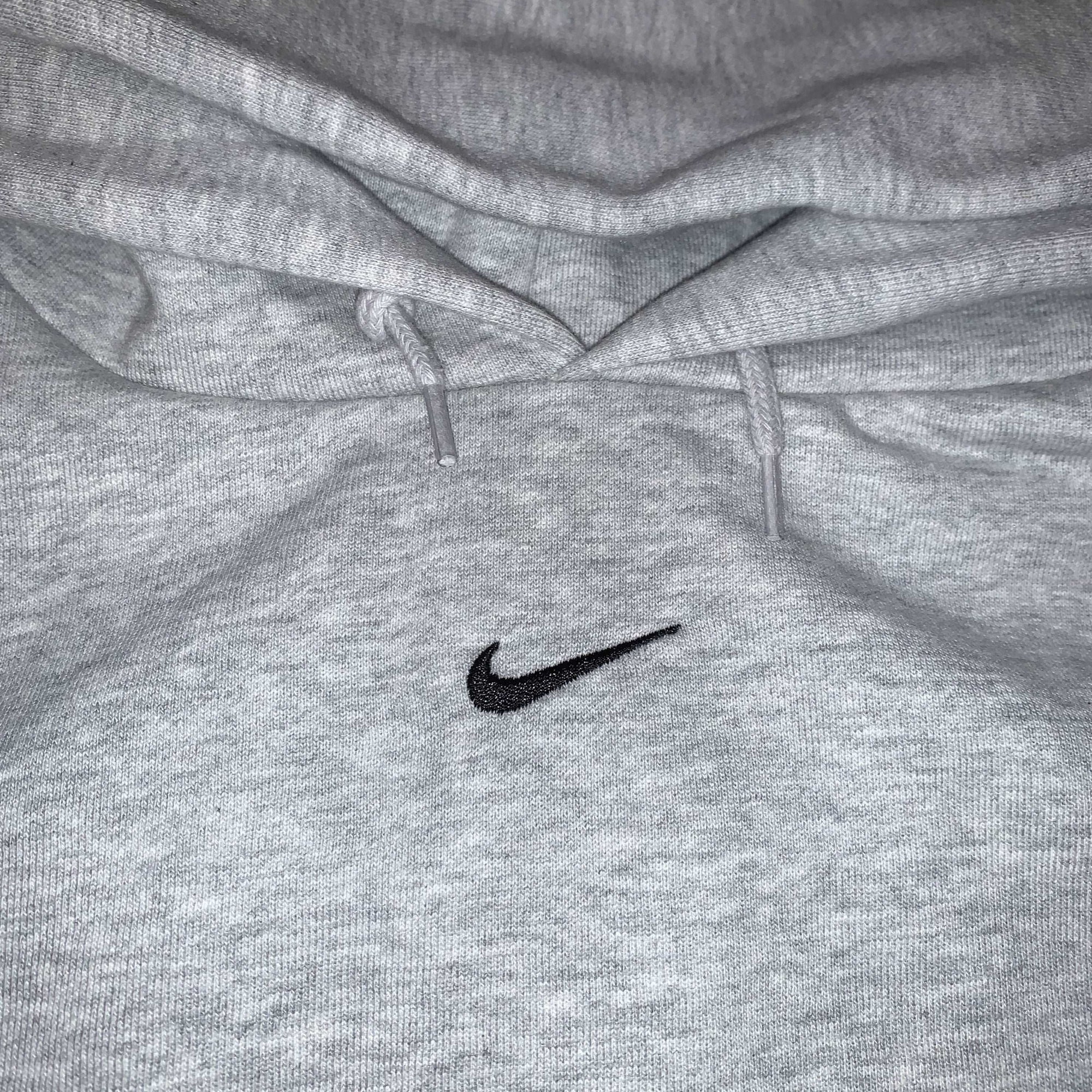 NIKE Center Swoosh Hoodie Grey