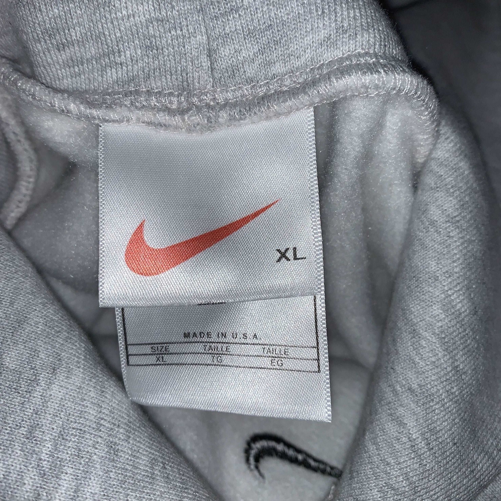 NIKE Center Swoosh Hoodie Grey