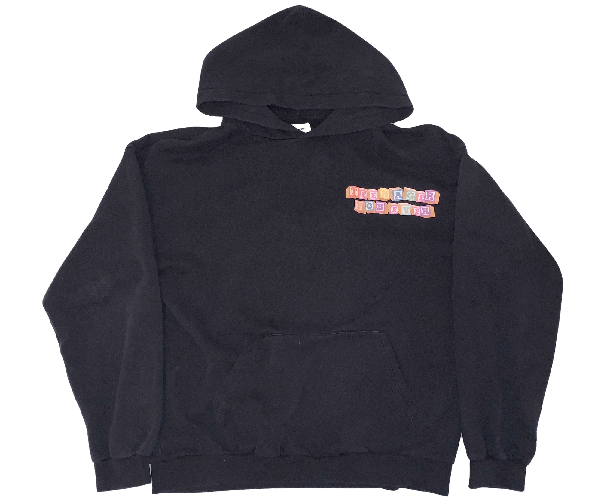 TEENAGER FOREVER Hoodie Black