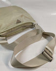 PRADA Hand Bag Nylon Beige