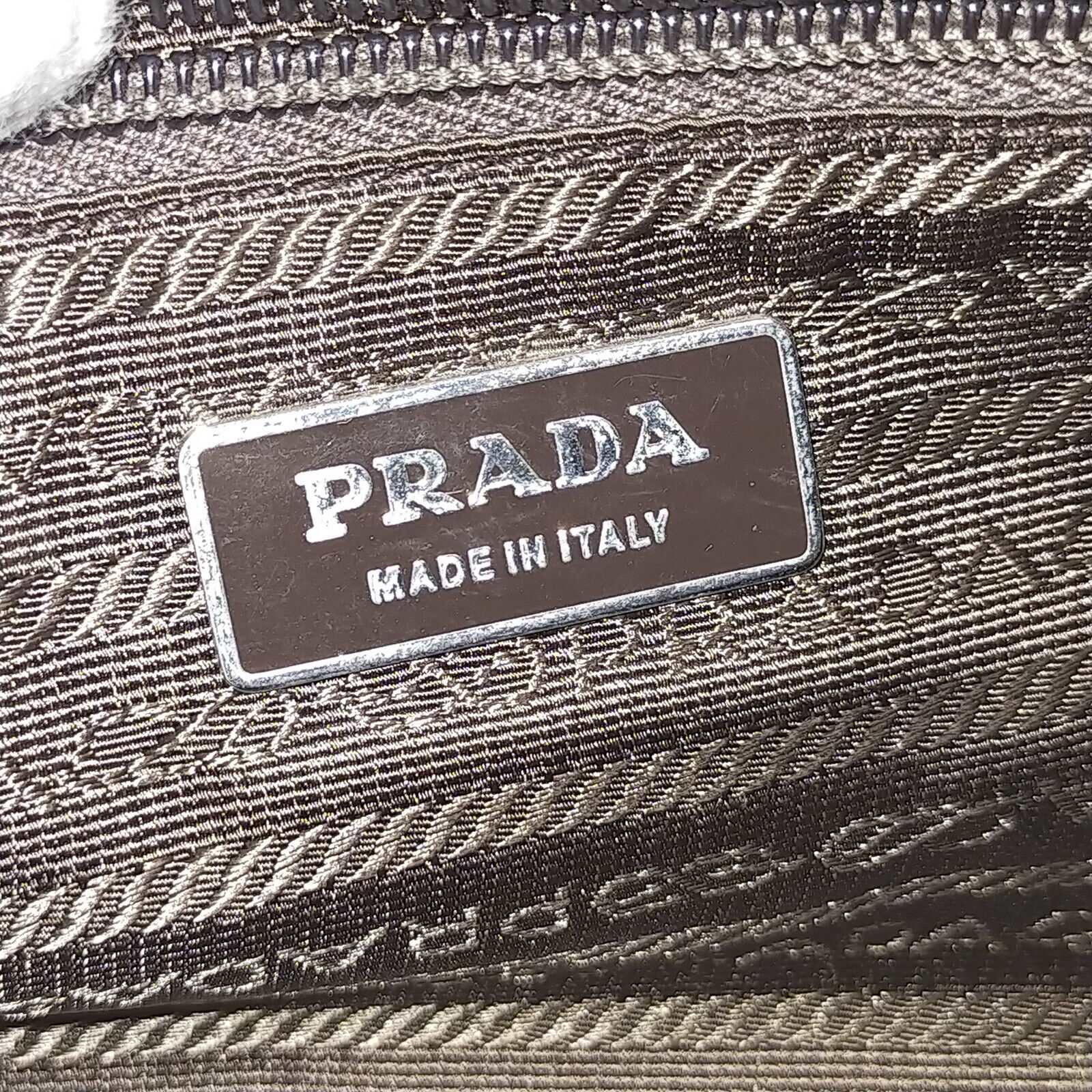 PRADA Khaki Crossbody Bag