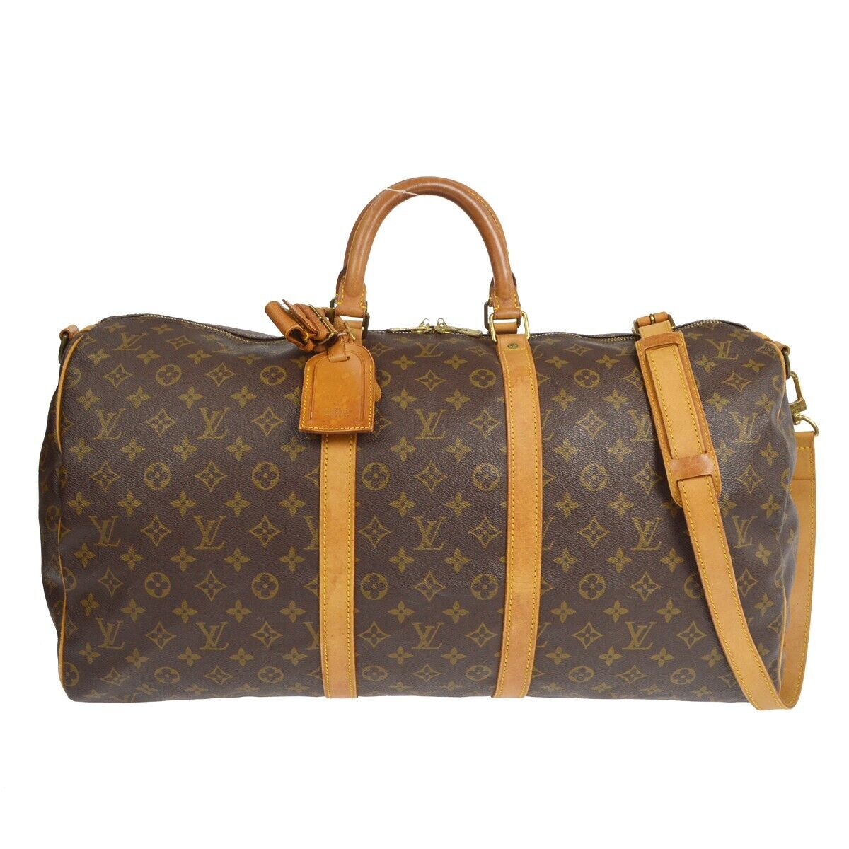 LOUIS VUITTON Boston Keepall 55 Bandouliere