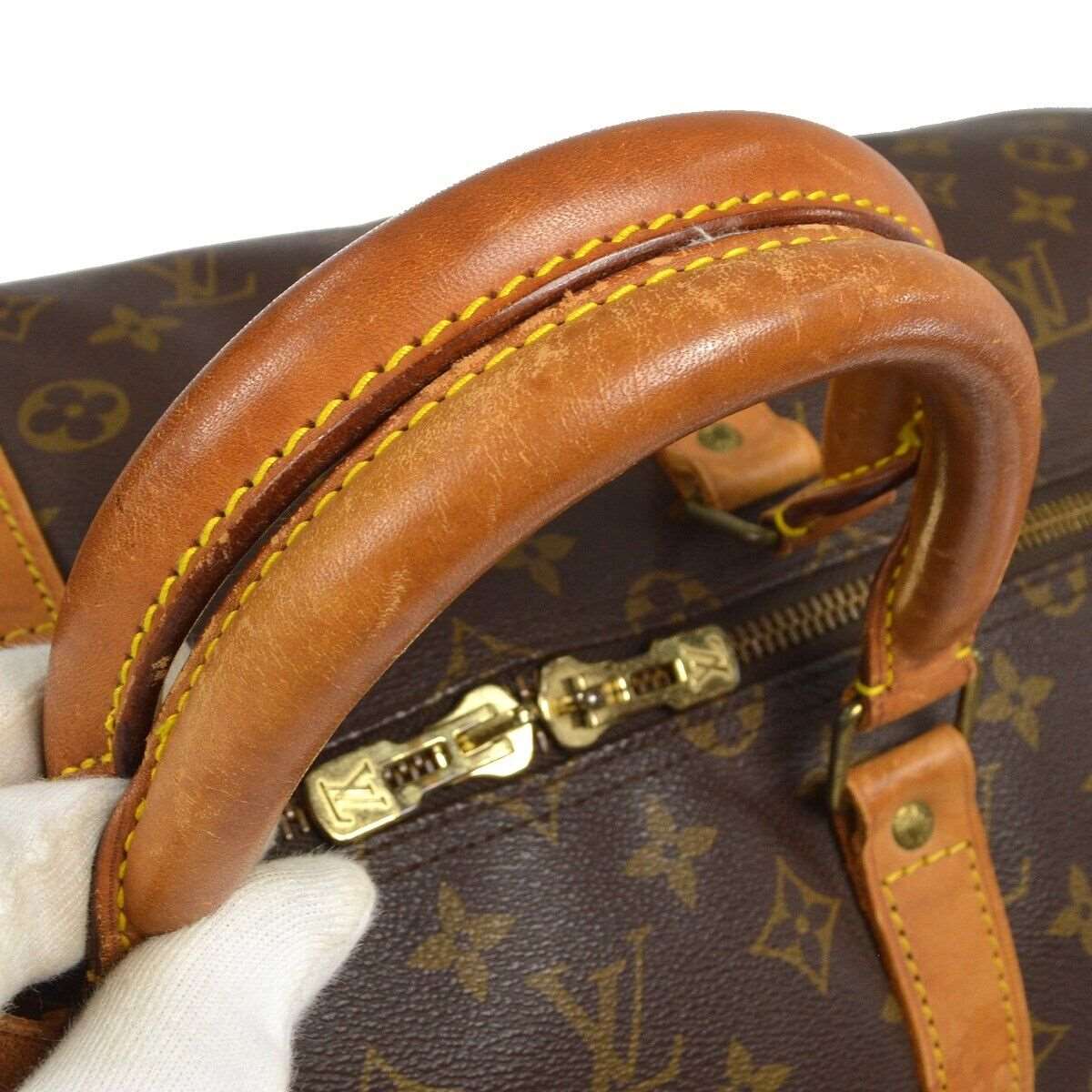 LOUIS VUITTON Boston Keepall 55 Bandouliere