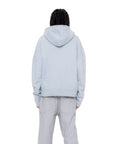 LOWLIGHTS STUDIOS Sky Blue Zip-Hoodie