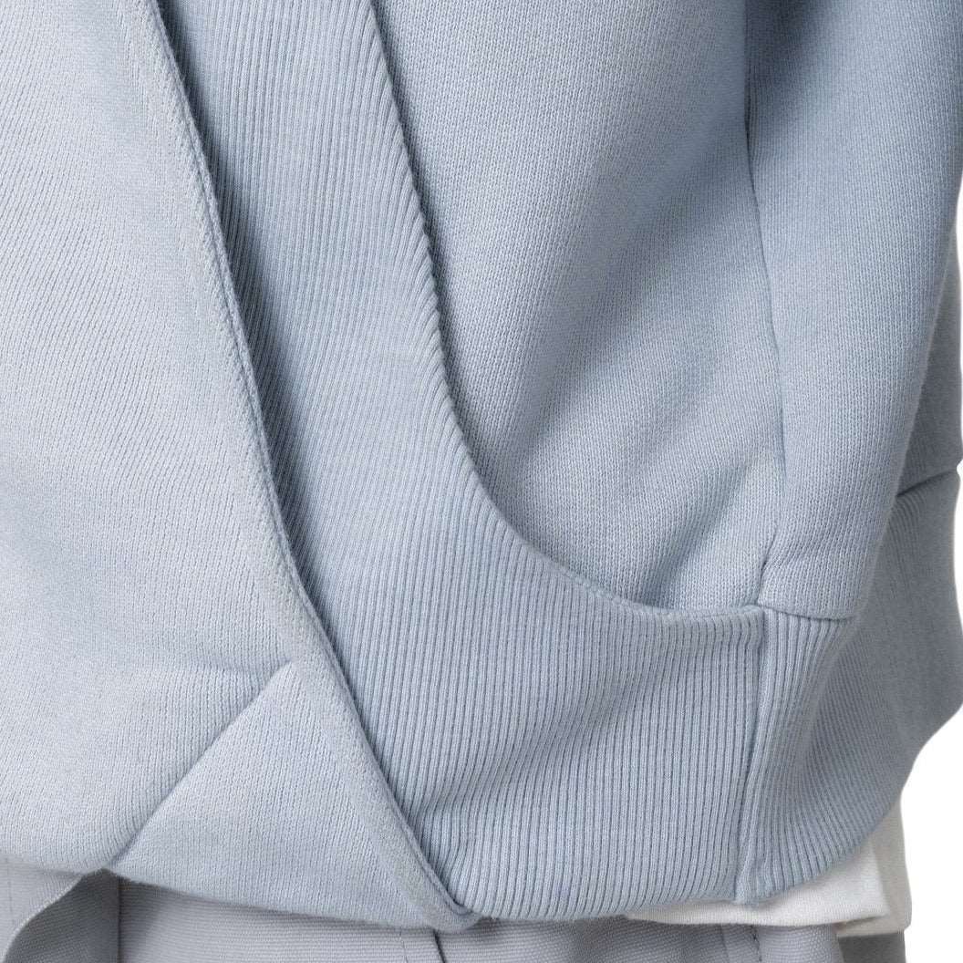 LOWLIGHTS STUDIOS Sky Blue Zip-Hoodie